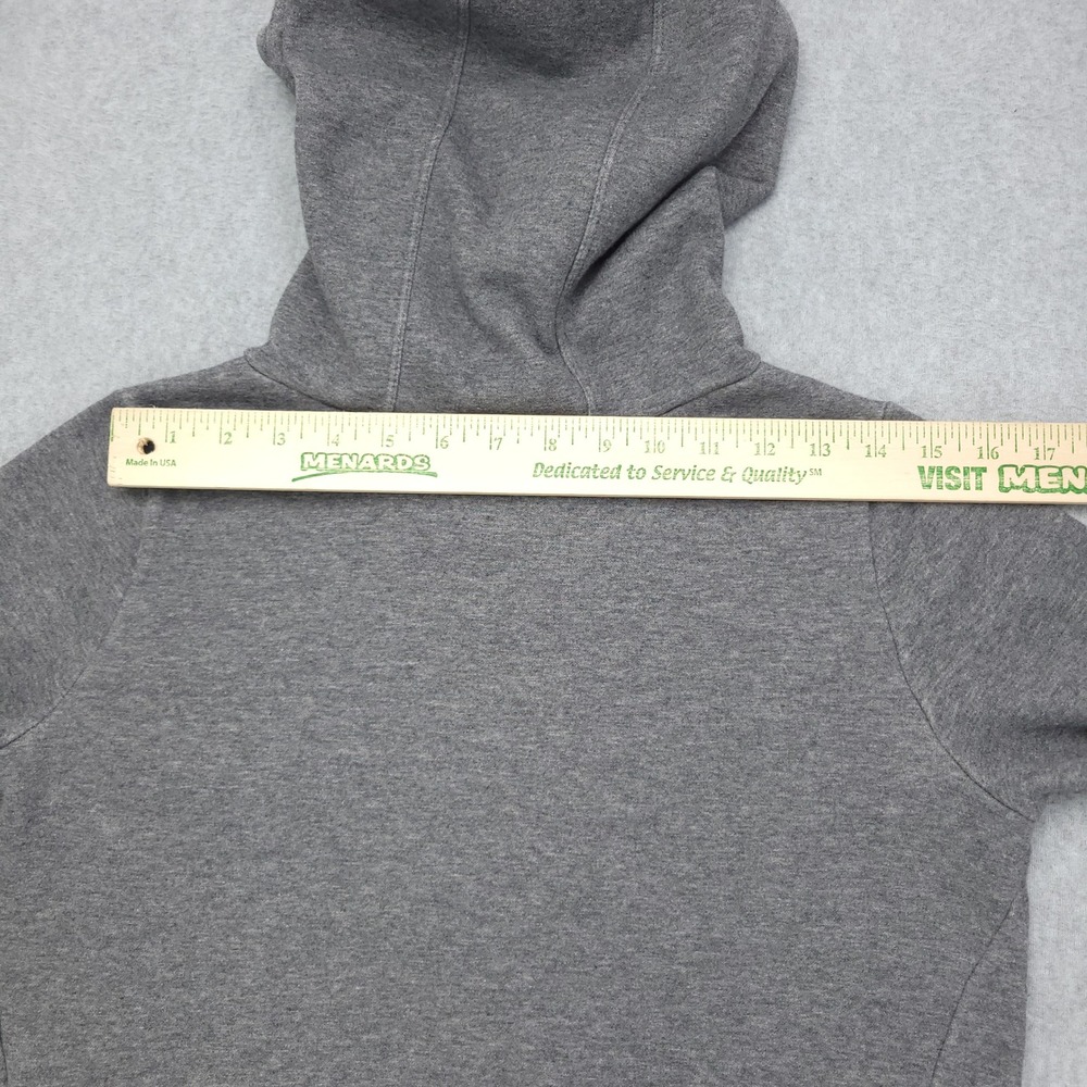 Fabletics Funnel Neck Hoodie Women's S Gray Thumb Hole Soft Casual Athleisure‎ - Picture 14 of 16